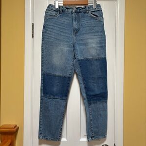 🚨4X$25🚨 Two-Tone Blue Mom Jeans